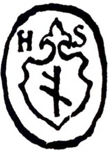 „Hausmarke“ of 1595